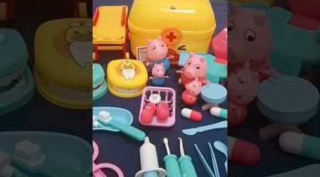 Satisfying with Unboxing &amp; Review Peppa Pig Family Medical Doctor Playset/Asmrtoys#peppapig #family