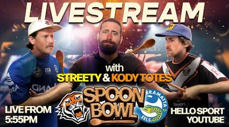 Hello Sport Live | SPOONBOWL: Tigers vs Eels Rnd 27