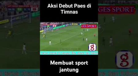 Detik-Detik paes membuat sport jantung penonton Indonesia