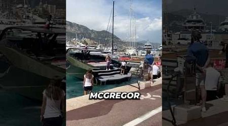 Conor McGregor Showcases Luxury Aboard His Lamborghini 63 Yacht