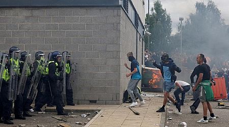 Man jailed for 9 years for setting fire to asylum seekers' hotel in UK anti-Muslim riots