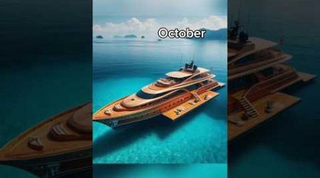 Your month your super yacht...