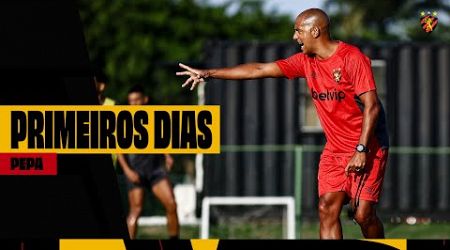 PRIMEIROS DIAS DO TREINADOR PEPA NO SPORT