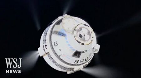 Watch: Boeing’s Starliner Undocks From the International Space Station | WSJ News