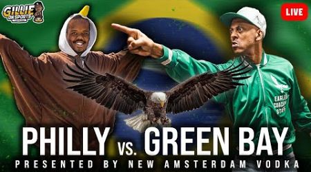 GILLIE ON SPORTS: PHILLY VS. GREEN BAY | BRAZIL GAME