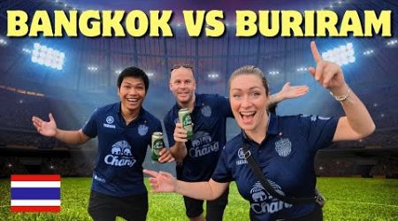 Our first THAILAND FOOTBALL match 