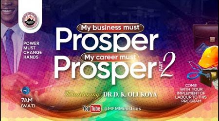 MFM SEPTEMBER 2024 PMCH with DR. D. K. OLUKOYA || PRAYERS FOR BUSINESS &amp; CAREER PROSPERITY PART 2