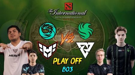 [ES] Beastcoast vs Falcons | Heroic vs Tundra ► PlayOffs - The International 2024 