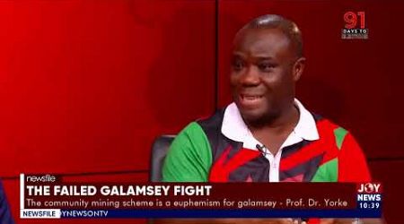 The galamsey problem is this government&#39;s complicity - Felix Kwakye Ofosu