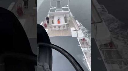 Airbus H130 Helicopter Landing On Small Yacht #helicopter #helicopterlanding #helipad #chopper