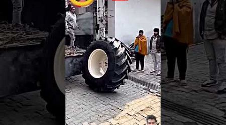 26 no tyre #tyre marne se bach gaya #trending #youtubeshorts #shorts #popular #tractor