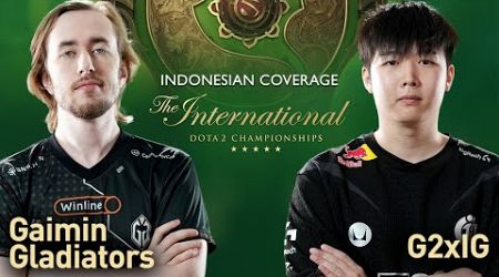 [Official Bhs.Indo] GG vs G2xIG | The International 2024 Dota 2 | Yudi &amp; @faiqelf