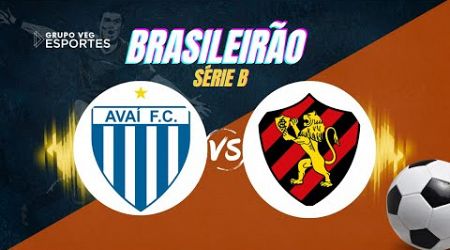 AVAÍ X SPORT - AO VIVO