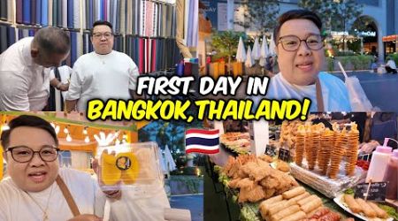 Bangkok Vlog: Custom-made Suit + Platinum Mall + Michelin Restaurant! 