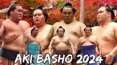 Aki Basho 相撲 Day 1/15 with English Commentary