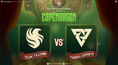 Falcons vs Tundra Esports | The International 2024 | Playoff Upper Bracket @VEENOMONDOTA @jikroy