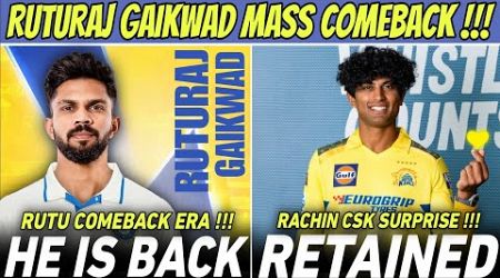 Ruturaj Gaikwad Comeback Vs BCCI Politics 