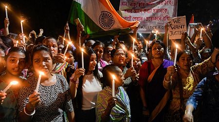 Tens of Thousands of Women Protest on India’s Independence Day After Murder of Medic