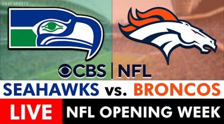 Seahawks vs. Broncos Live Streaming Scoreboard, Free Play-By-Play, Highlights, Boxscore | NFL Week 1