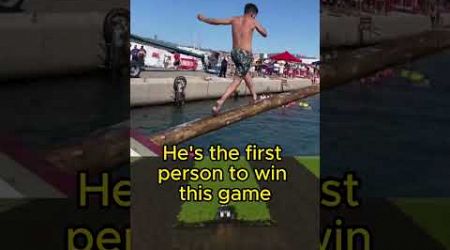 He&#39;s the first person to win this game #funnyvideo #fail #entertainment #relatable