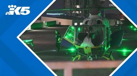 2 stabbed in Enumclaw taken by helicopter to Harborview Medical Center