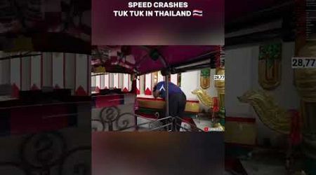 ISHOWSPEED CRASHES TUK TUK THAILAND 