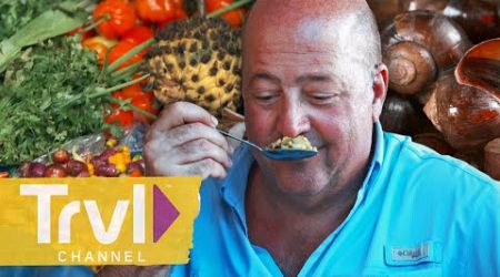 Unique Ingredients from the Amazon | Bizarre Foods with Andrew Zimmern | Travel Channel