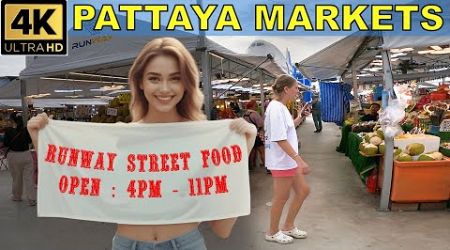 Pattaya Markets Runway Street Food Renewed September 2024 Thailand