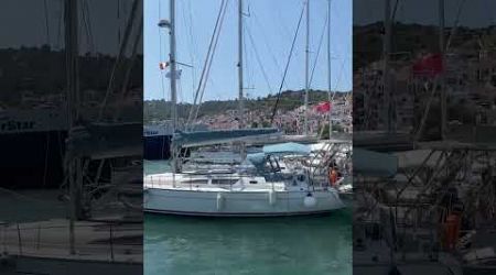 Sailing boats in Skopelos Port