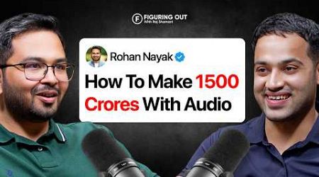 ₹250 Crore Audio Series, Entertainment Business, Anime &amp; Netflix - Pocket FM | FO251 Raj Shamani