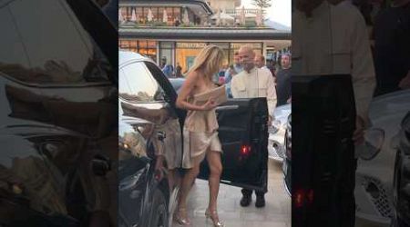 Rich lady getting out Lamborghini Urus in style #billionaire #monaco #luxury #trending#lifestyle#fyp