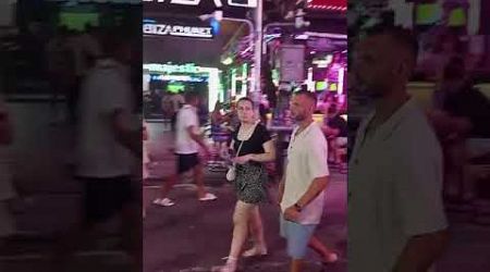 Walking around Bangla Road Patong beach Phuket Thailand 