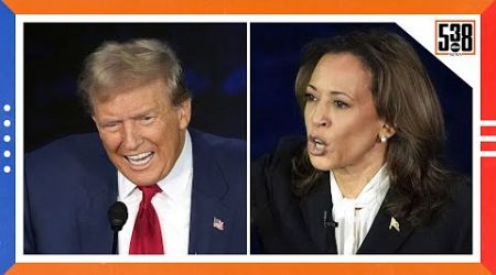 Harris Trolls Defensive Trump In Debate | 538 Politics Podcast