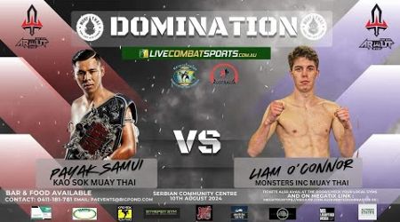 Payak Samui Vs Liam O&#39;Connor - Domination Muay Thai 30