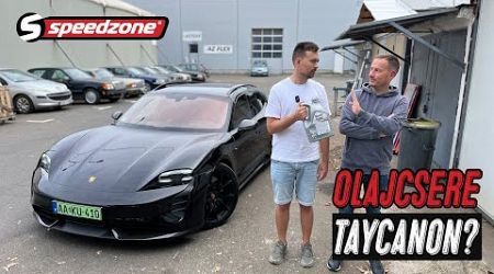 Porsche Taycan Sport Turismo: Olajcsere Taycanon? - Használtteszt