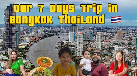 Days 4 to 6 in Bangkok Thailand 