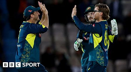 New-look England beaten by Australia in first T20