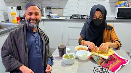 Desi Couple Enjoying Simple Lifestyle In Uk 