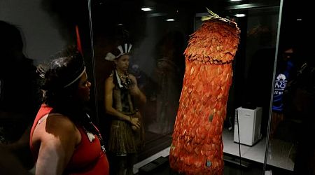 Brazil officially welcomes return of sacred Indigenous cloak from Denmark