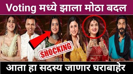 Voting Trends मध्ये झाला मोठा बदल | आता हा सदस्य जाणार घराबाहेर | Big Boss Marathi 5