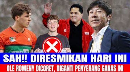 SAH!! DIRESMIKAN HARI INI, OLE ROMENY DICORET, DIGANTI PEMAIN GRADE A EROPA INI