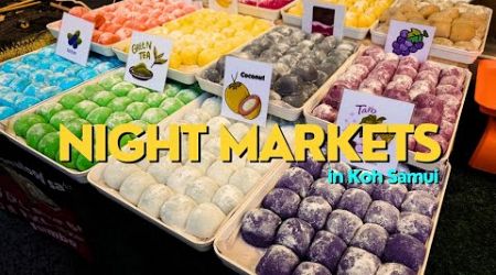 Night Markets in Koh Samui