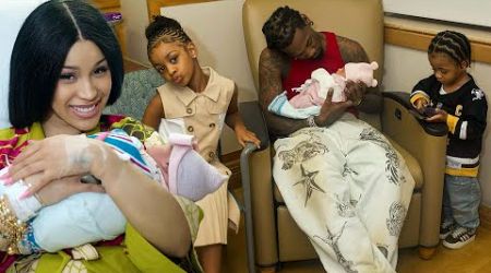 Cardi B Gives BIRTH! Rapper Shares Look at Baby No. 3 With Kulture and Wave