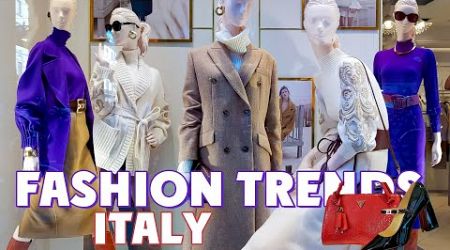 ITALY | 2024 FALL FASHION TRENDS *NEW this Season!*