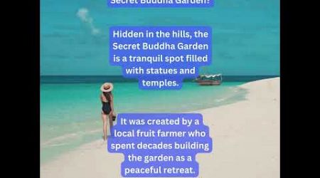 Did you know Koh Samui has a Secret Buddha Garden? #thailand #kohsamui