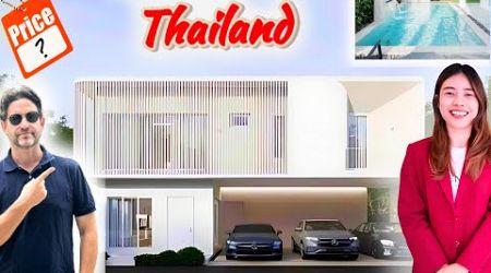 STUNNING Pool Villa For Sale In Bangkok, Thailand. (full tour &amp; price)