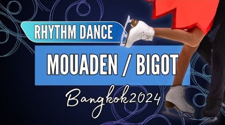 Dania MOUADEN / Theo BIGOT (FRA) | Junior Ice Dance Rhythm Dance | Bangkok 2024