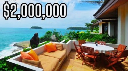 Phuket Oceanfront Villa In Prestigious Kata Beach Estate