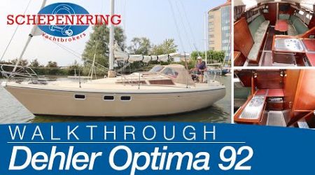 Dehler Optima 92 for sale | Yacht Walkthrough | @ Schepenkring Lelystad | 4K