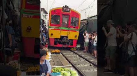 Maeklong Railway Market, Bangkok, Thailand #thailand #krabi #travel #phuket #maeklongrailwaymarket